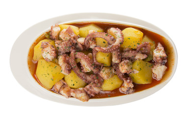 Guiso de pulpo