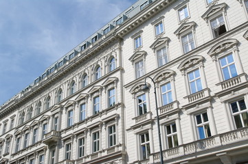 Fototapeta na wymiar Historisches Haus in Wien 1
