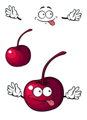 Happy little cherry fruit