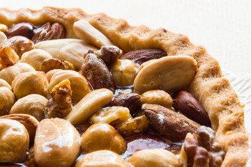 Tarts of  dried fruit