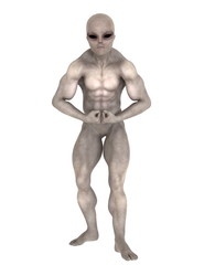 Fototapeta premium 宇宙人