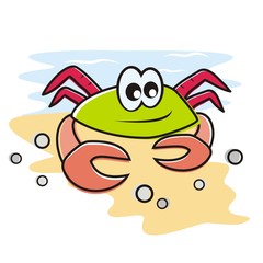 amusing crab