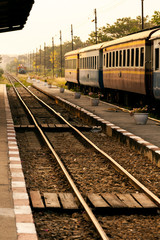 Kanchanaburi station.