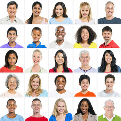 Large group of Multi Ethnic Group