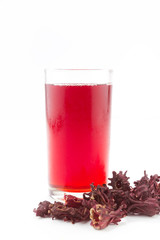 roselle mocktail drink