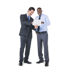 Businessmen Discussion Together