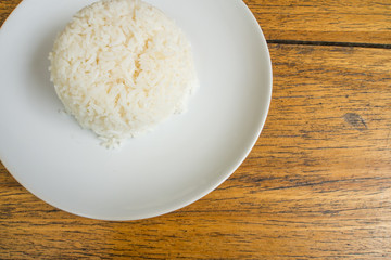 Plate of rice