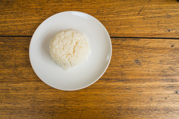 Plate of rice