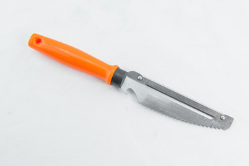 Paring knife isolated on white background