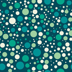 Seamless bubbles pattern