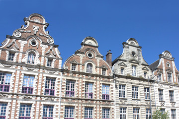 Fototapeta na wymiar Arras (Francja) - Fasada