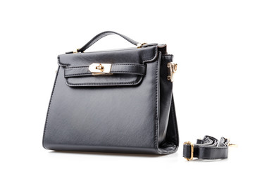 Handbag isolated white background