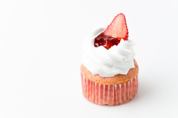 Cupcake strawberry