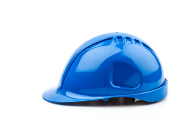 Isolated safety helmet hat