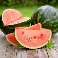 Fresh water melons