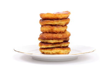 Pancakes with the jam
