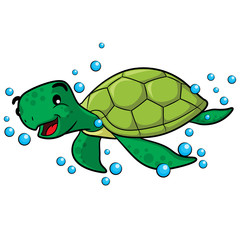 Sea Turtle Cartoon