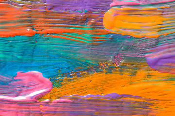 Abstract art backgrounds. Hand-painted background. SELF MADE.