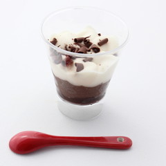 Mousse de chocolat chantilly