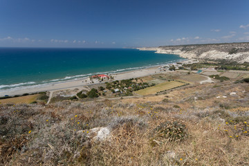 Paysage et c&ocirc;te &agrave; Chypre