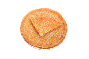 Pancakes closeup