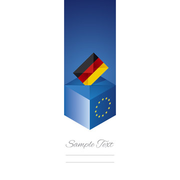 EU Elections In Germany Vector