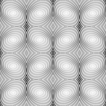 Design seamless striped ellipse geometric pattern © amicabel