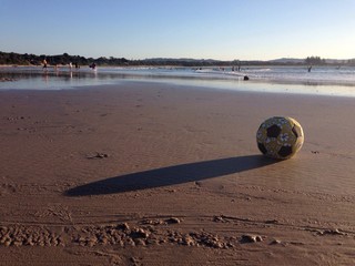 ball on the beach