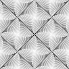 Design seamless vortex movement strip geometric pattern