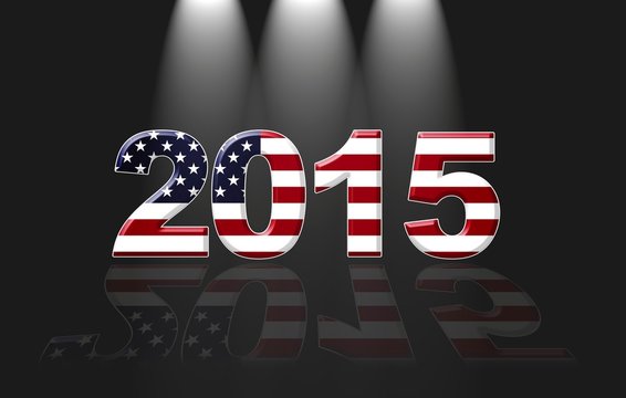 Usa New year 2015.