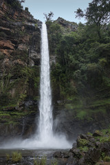 Fototapeta na wymiar lone creek falls waterfall near Sabie