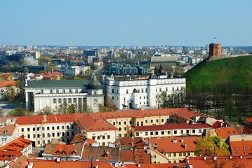 Vilnius Old Town. Palace of the Grand Dukes