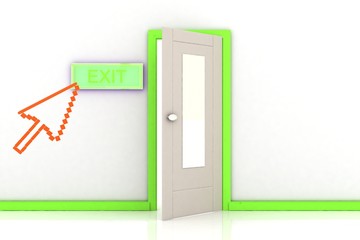 EXIT AND CURSOR