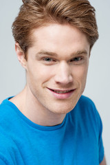 Fototapeta premium Portrait of a smiling guy