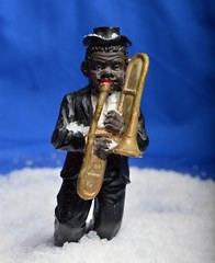 Figurine in salt