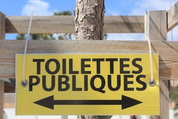 Toilettes publiques