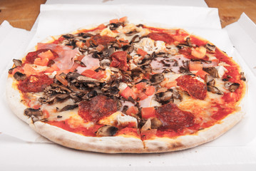 Pizza closeup