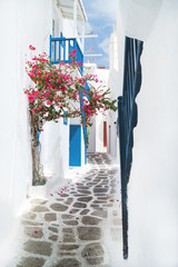Traditional greek house on Mykonos island, Greece - 64068564