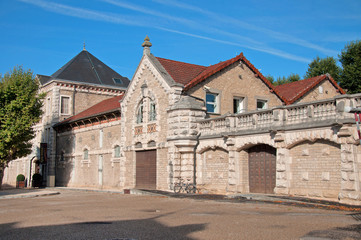 Fototapeta premium historic building in Beaune in Burgundy, France