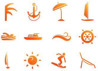summer icons