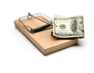 Activated mousetrap with money. Hypothec