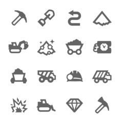 Mining icons