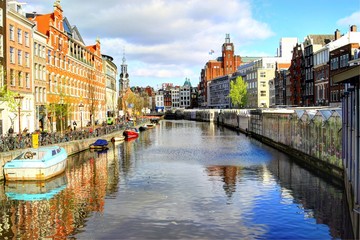 Canal in Amsterdam