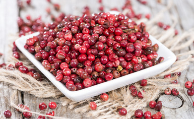 Pink Peppercorns (close-up shot)