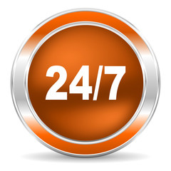 24/7 icon