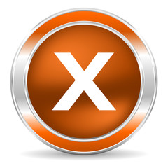 Obraz premium cancel icon