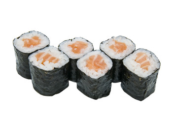 delicious seafood sushi at a Japanese restaurant