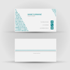 Fototapeta premium Business card