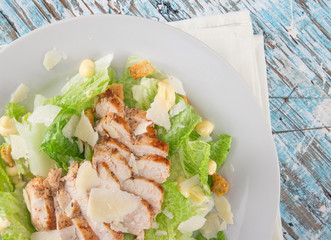 Fresh Caesar salad