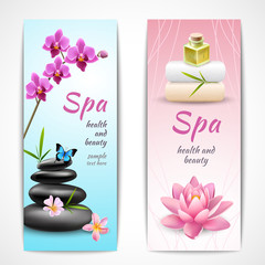 Spa vertical banners